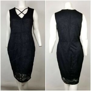 All over lace midi dress​​